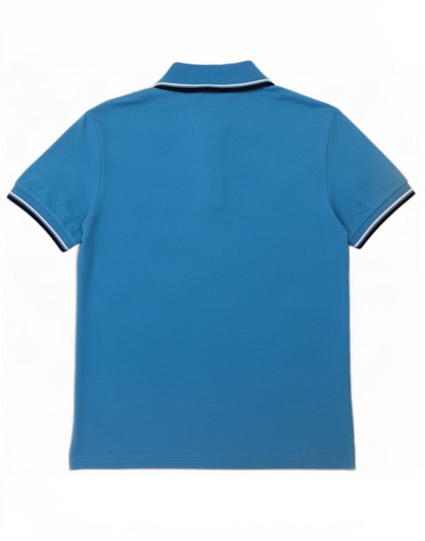 Polo Diadora Uomo Small Blu Cotone