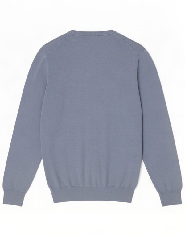 Crew Clothing Mens Crew Neck Jumper Sweater Large Blue Cotton