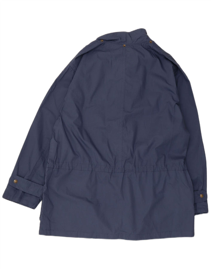 Giacca utilitaria vintage da uomo IT 52 XL poliestere blu