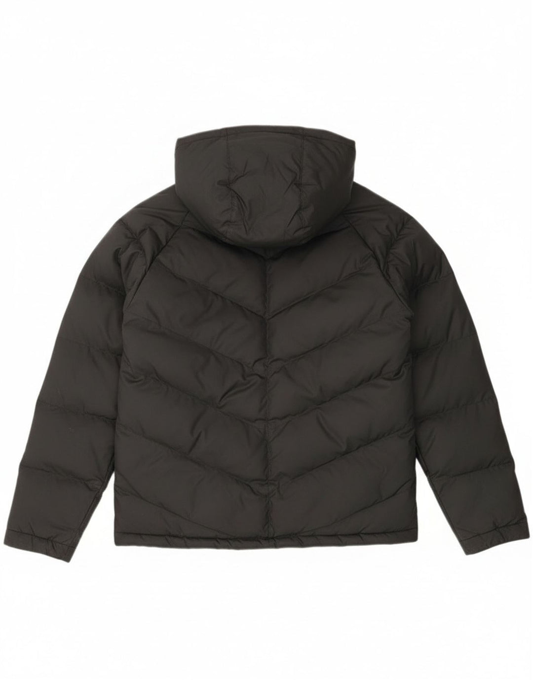 Giacca imbottita con cappuccio Nike per ragazze 13-14 anni XL poliestere nero