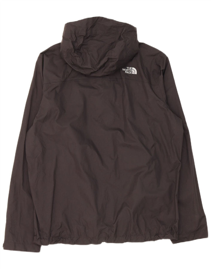 Giacca antipioggia da uomo con cappuccio The North Face UK 40 Large Nera
