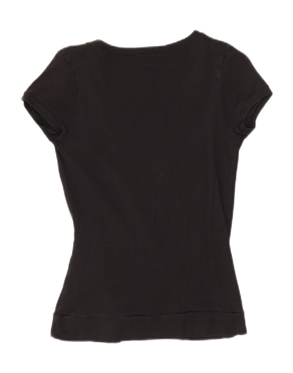 Camicetta da donna Benetton Top UK 10 piccola nera