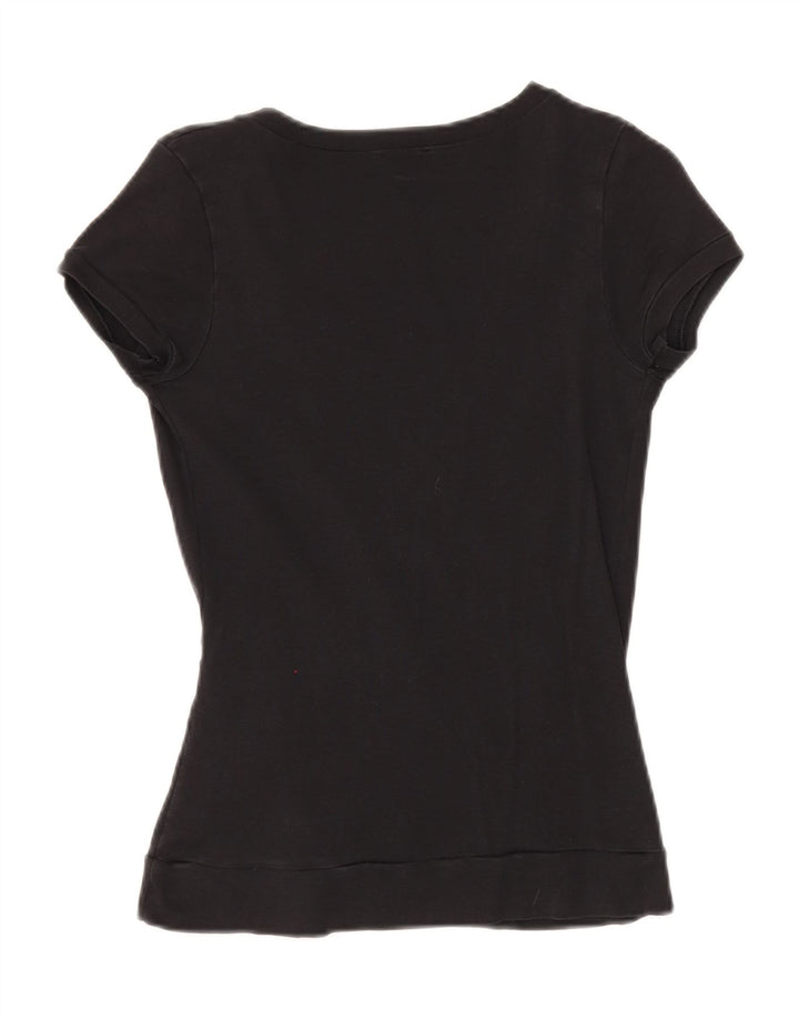Camicetta da donna Benetton Top UK 10 piccola nera