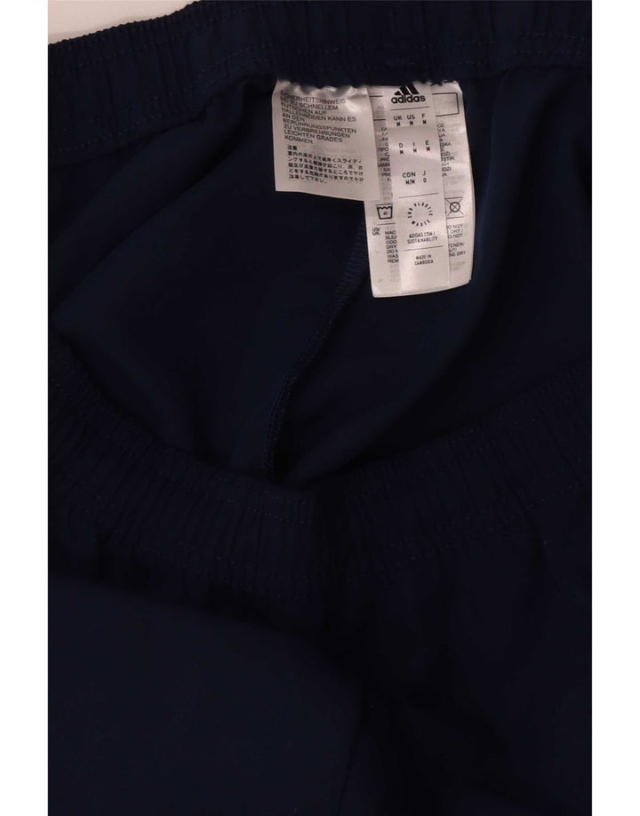 Pantaloni da tuta Adidas Aeroready da uomo medio poliestere blu navy