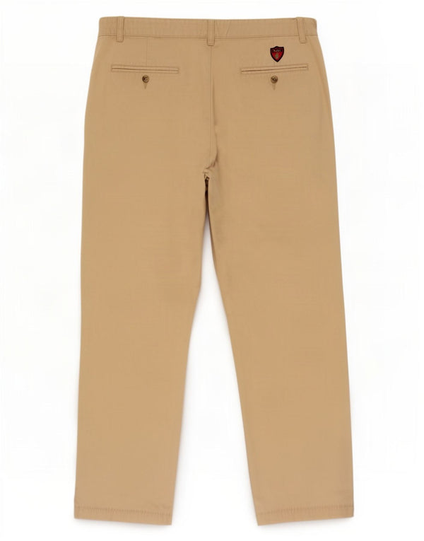 Pantaloni chino con pegged da golf da uomo Polo Ralph Lauren W36 L27 in cotone beige