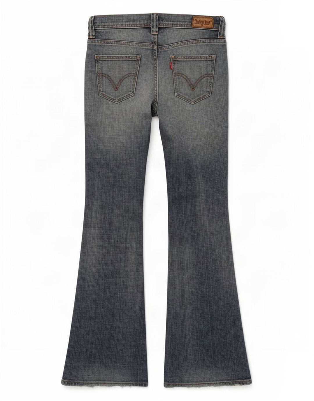 Jeans svasati da donna Levi's W28 L31 in cotone blu