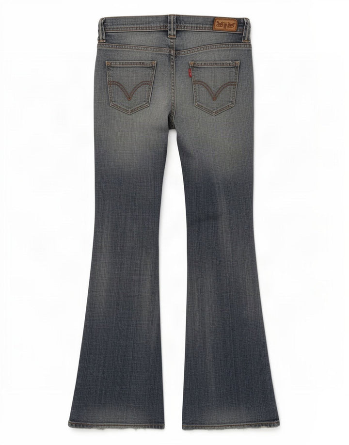 Jeans svasati da donna Levi's W28 L31 in cotone blu