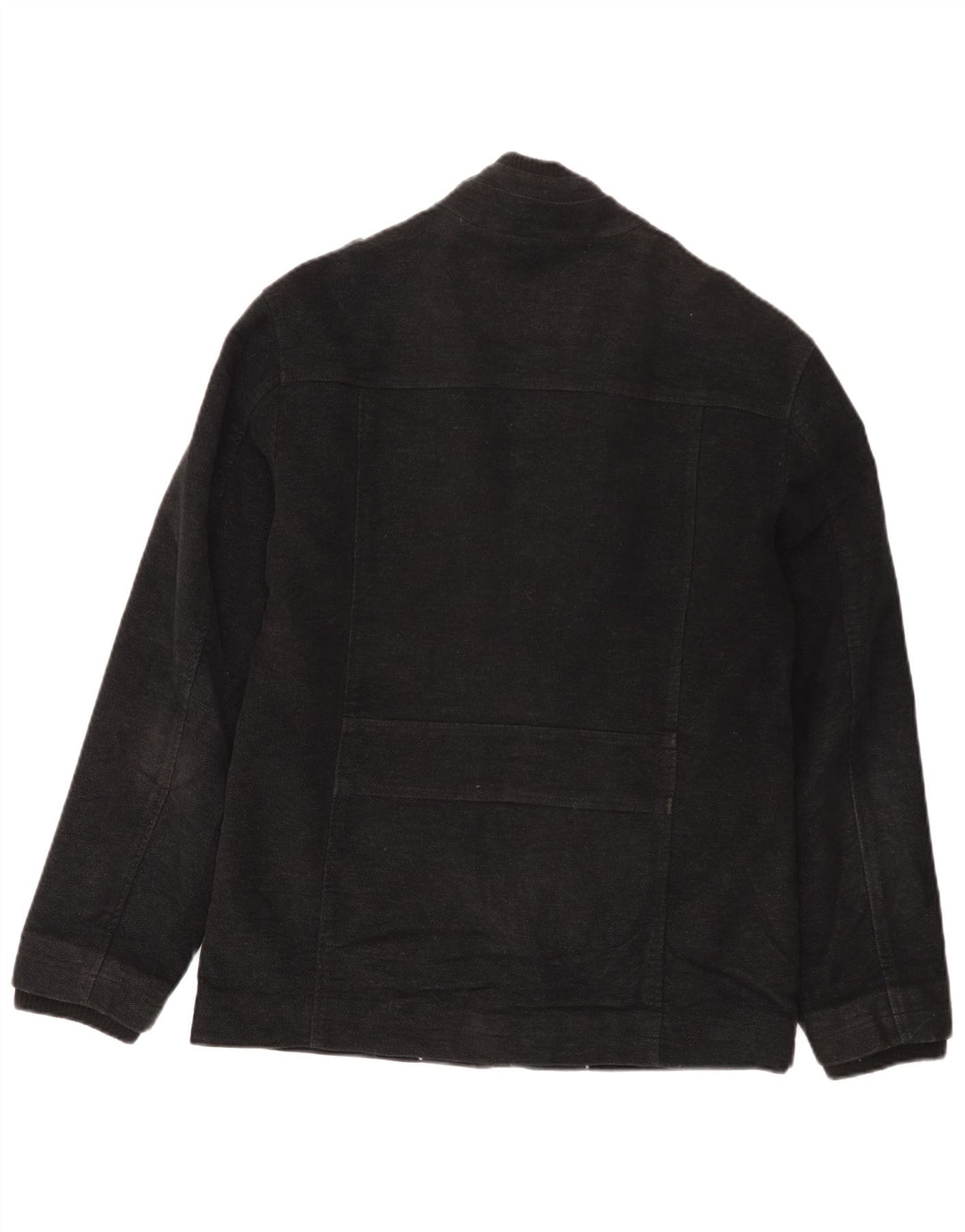 Giacca militare da uomo Marks & Spencer UK 36 piccola cotone nero