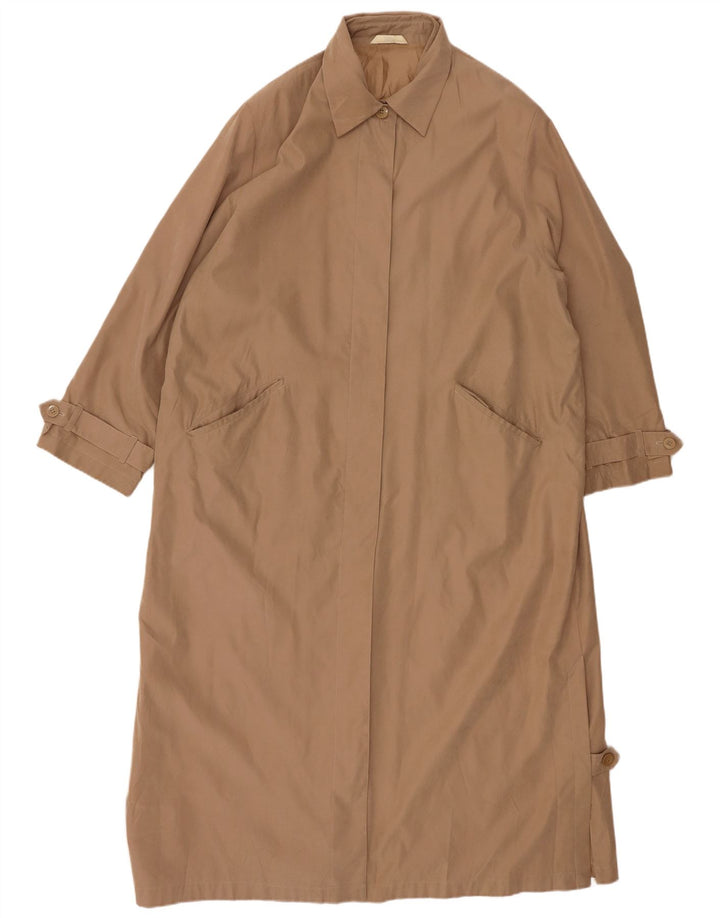 Soprabito lungo da donna Marks & Spencer UK 20 2XL Poliestere beige