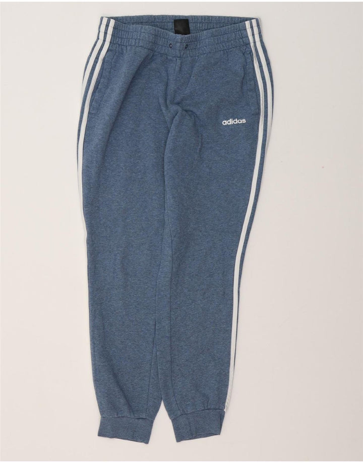 Pantaloni da tuta da donna ADIDAS Joggers UK 12/14 Cotone blu medio
