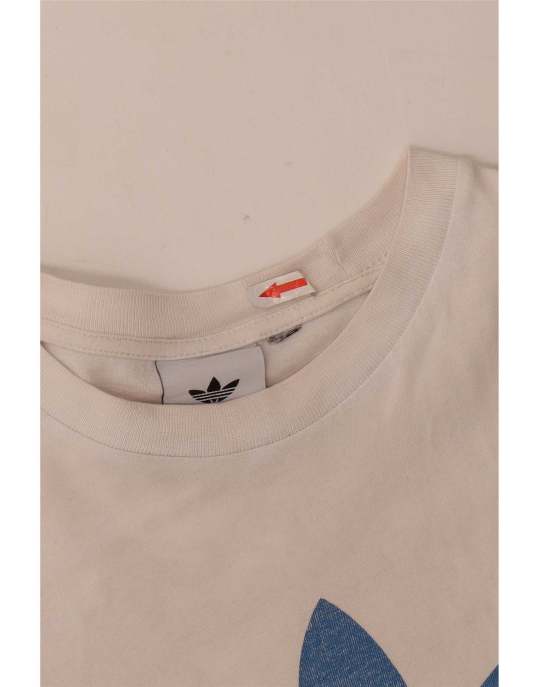 T-shirt grafica da uomo Adidas Top bianca media