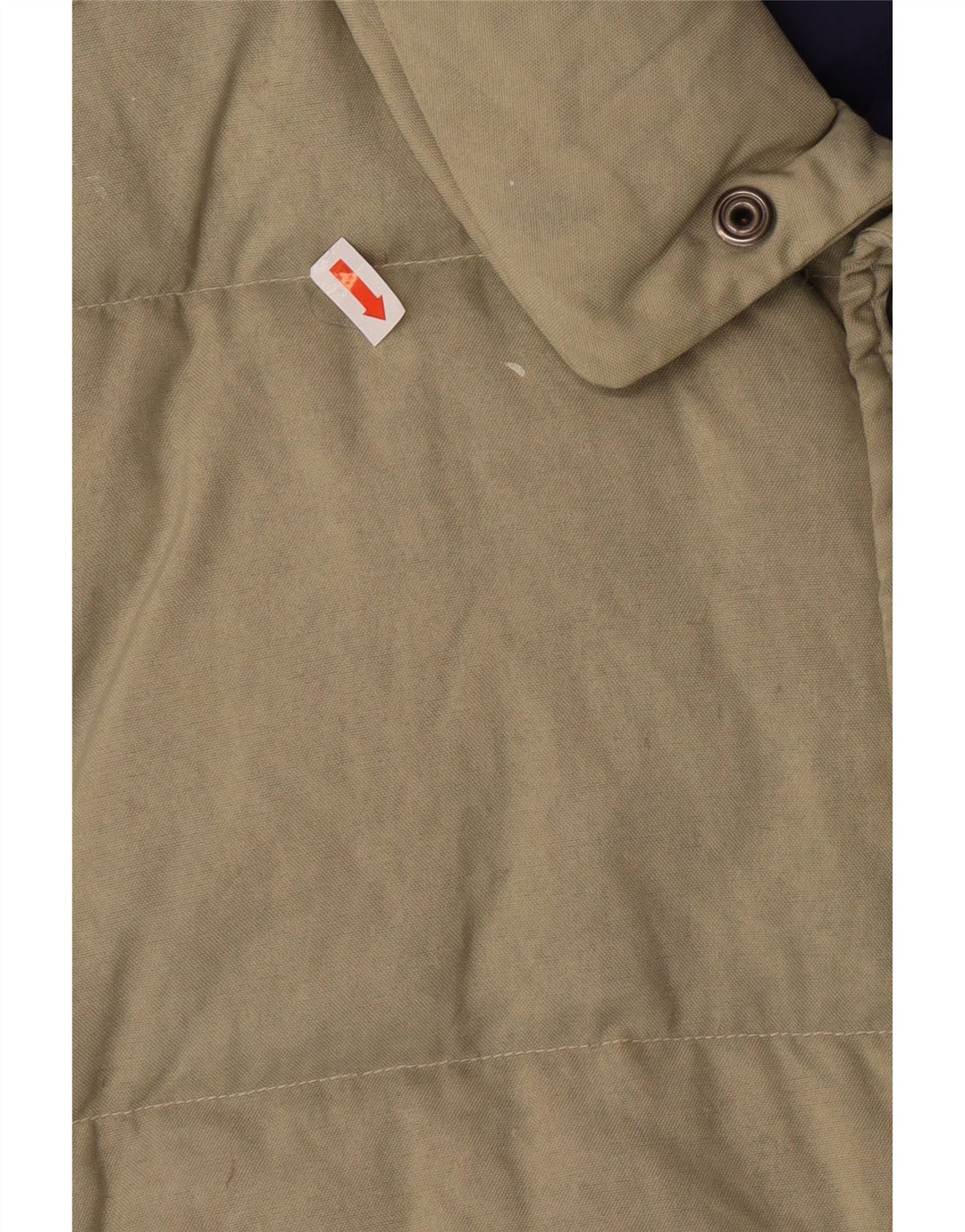 Gilet imbottito da uomo Asics UK 40 Large Beige in poliammide