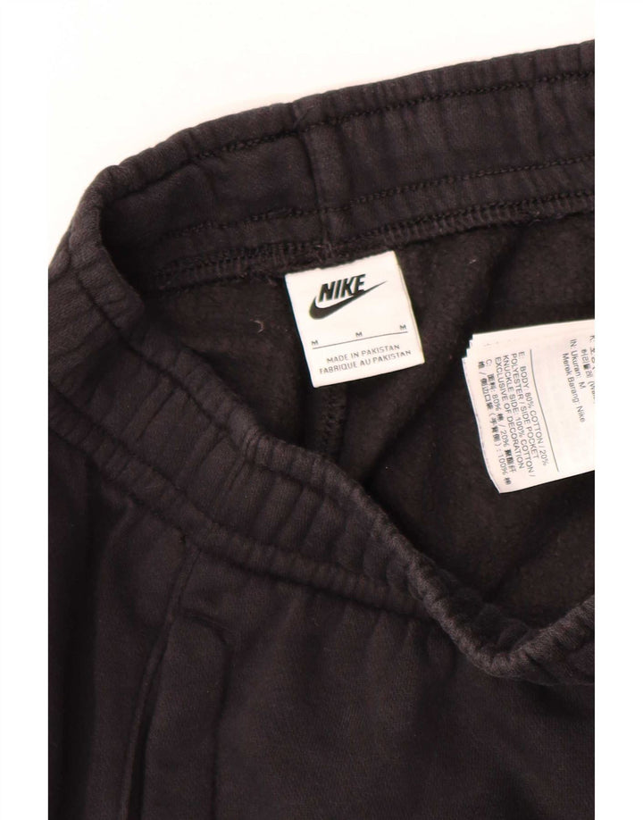 Pantaloni da tuta con grafica Nike Cargo da uomo, pantaloni da jogging, cotone medio nero