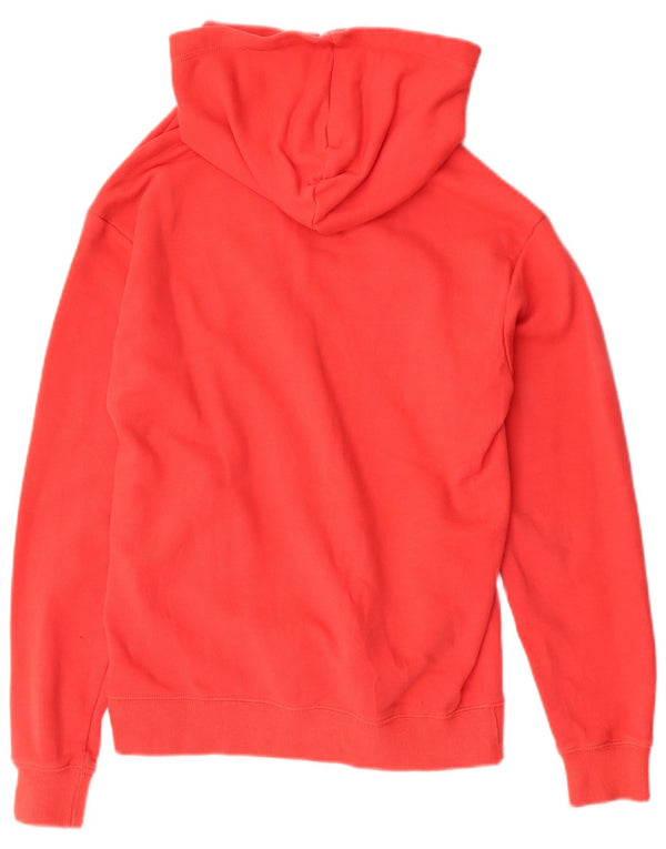 Maglione con cappuccio grafico da donna CHAMPION UK 6 XS rosso cotone