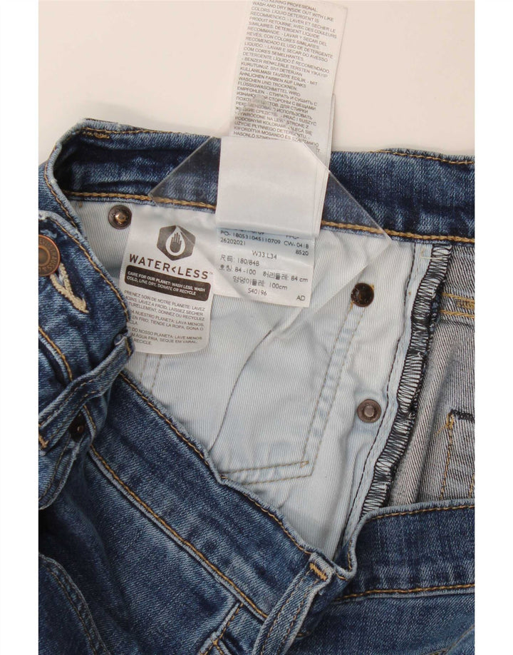 Jeans Levi's 511 Slim da donna W33 L34 in cotone blu