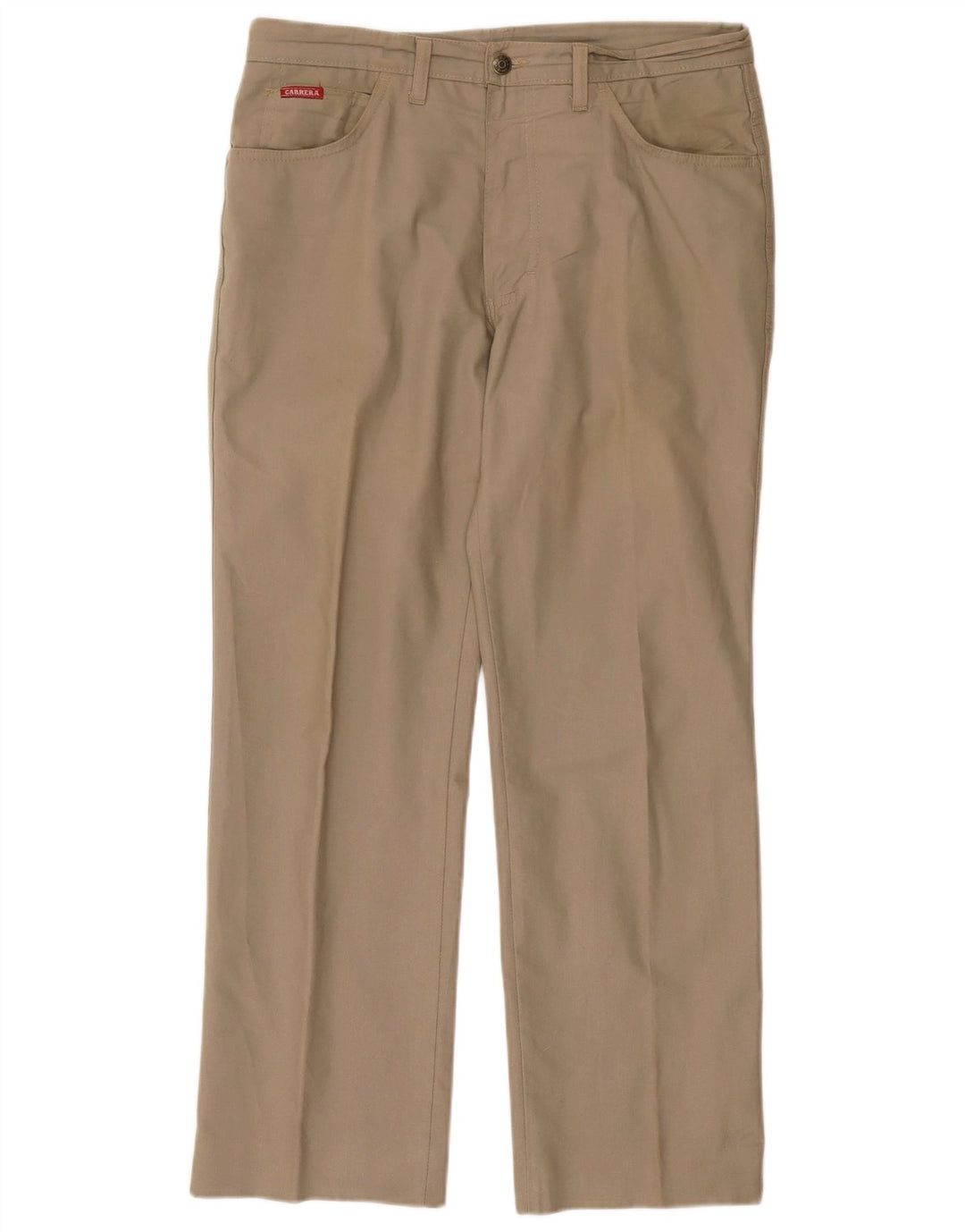 Pantaloni casual dritti da uomo Carrera W34 L29 Beige