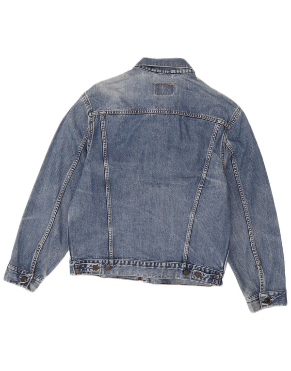 Giacca di jeans da uomo Levi's UK 38 Cotone blu medio