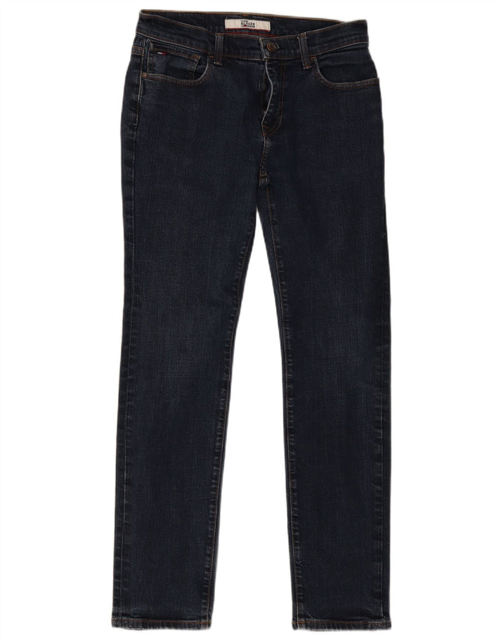 Jeans slim da uomo Tommy Hilfiger W30 L32 cotone blu