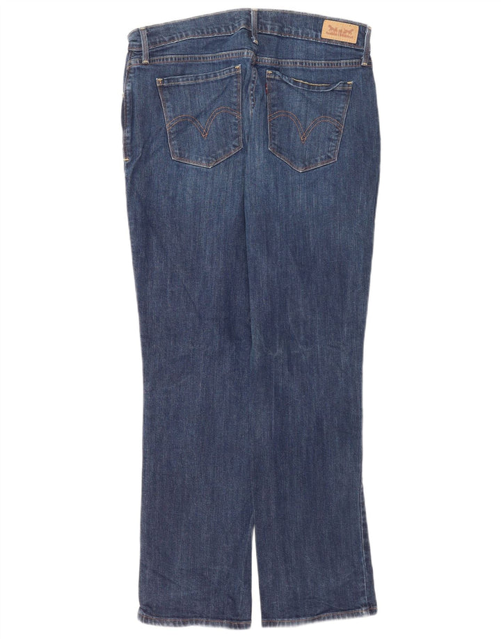 Levi's Donna 505 Jeans dritti US 8 Medio W29 L30 Cotone blu
