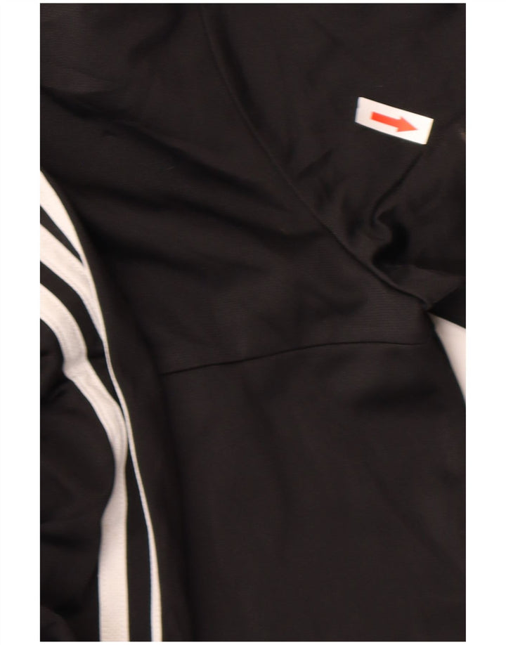 Giacca da tuta da ragazzo Adidas 11-12 anni in poliestere nero