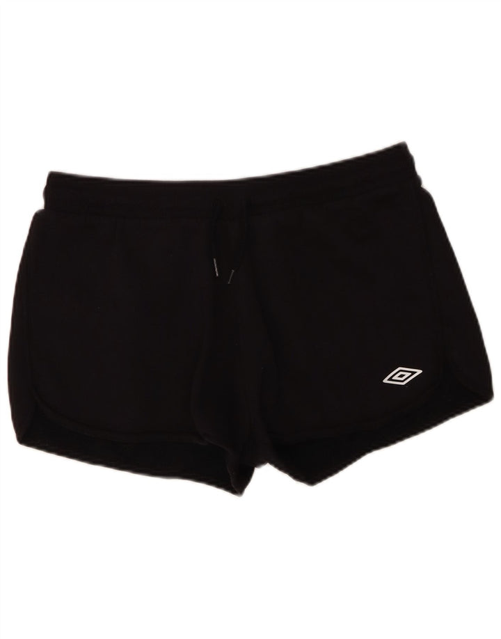 Pantaloncini sportivi da donna Umbro UK 14 cotone medio nero