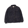 NORTH SAILS Mens Military Padded Jacket UK 40 Large Navy Blue Cotton