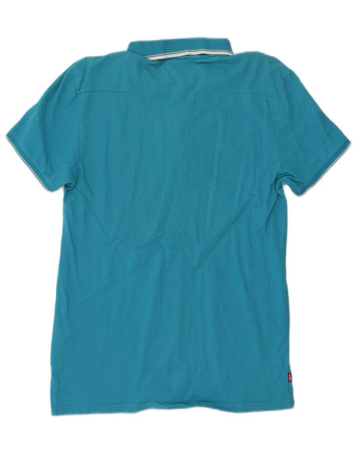 Polo LEVI'S da uomo slim fit grande in cotone blu