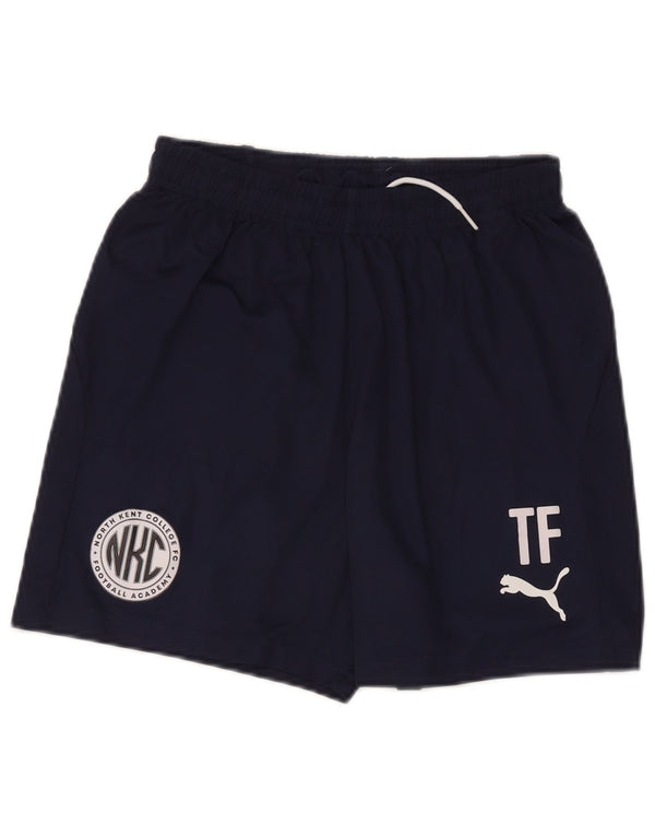 Puma Boys Graphic Sport Shorts 15-16 Years  Navy Blue