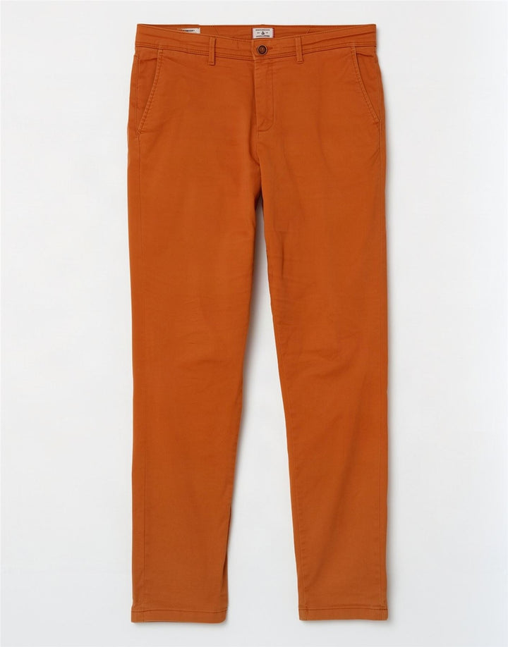 Pantaloni chino slim Marco da uomo Jack & Jones W33 L32 arancioni