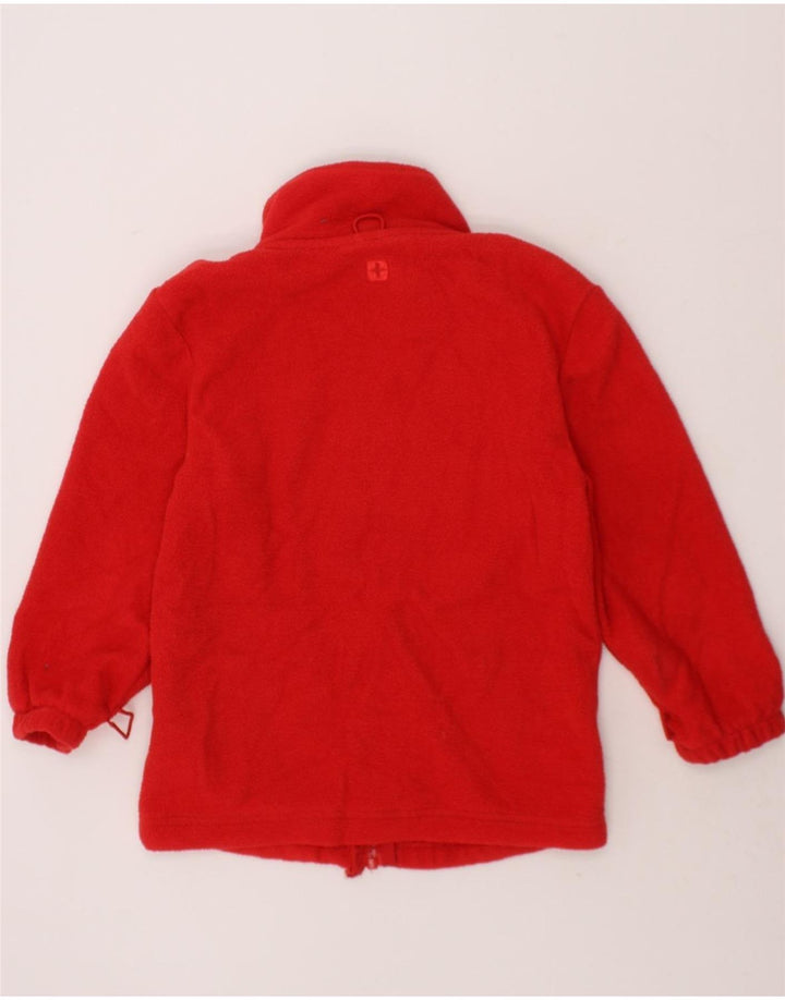 MOUNTAIN WAREHOUSE Boys Fleece Jacket 3-4 Years Red Polyester Vintage Mountain Warehouse and Second-Hand Mountain Warehouse from Messina Hembry 