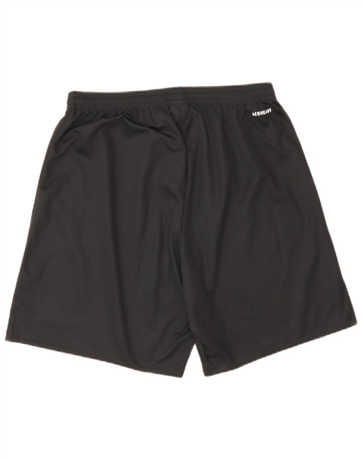 Pantaloncini sportivi Adidas Aeroready da uomo medio poliestere nero