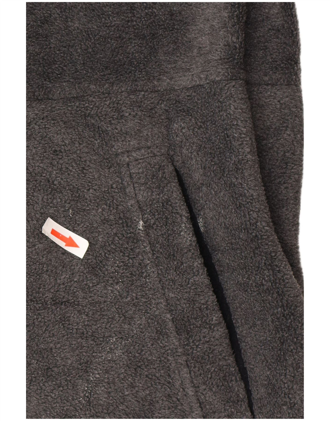 Giacca in pile da uomo Marks & Spencer UK 42 XL Poliestere grigio
