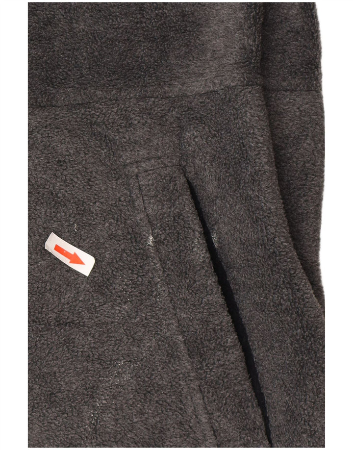 Giacca in pile da uomo Marks & Spencer UK 42 XL Poliestere grigio