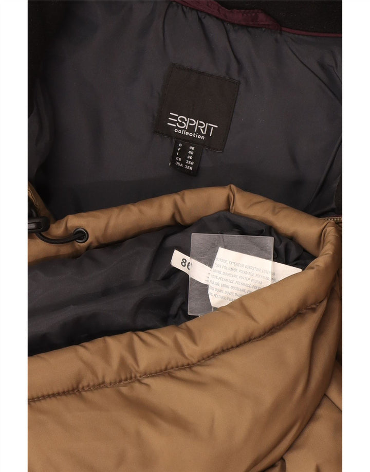 Giacca imbottita ampia da uomo Esprit UK 36 Small Beige Poliammide