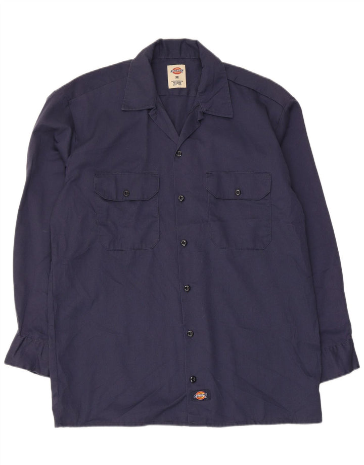 Camicia da uomo Dickies poliestere medio blu navy