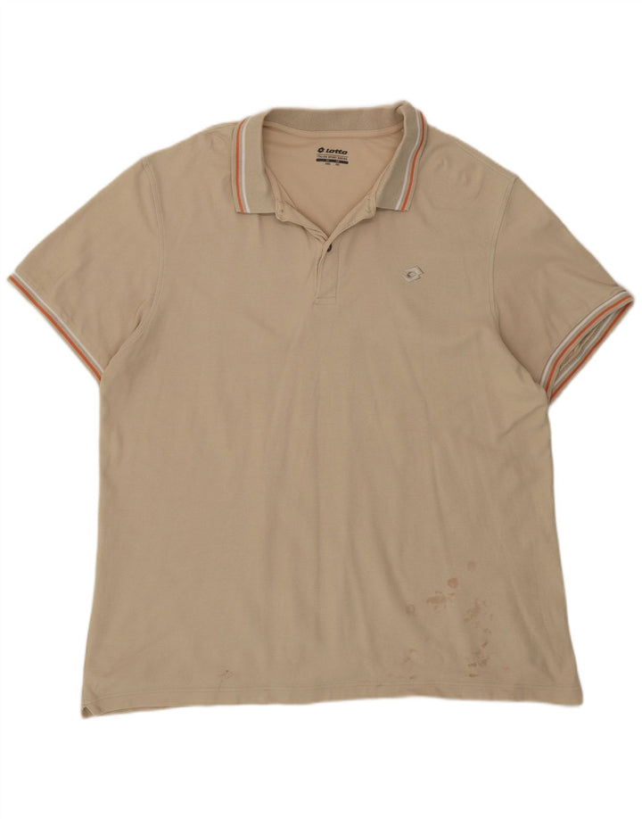 Polo da uomo Lotto 3XL Beige