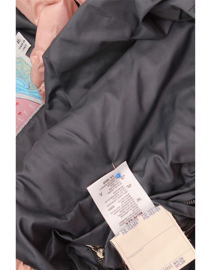 Belfe & Giacca imbottita oversize con cappuccio da donna IT 46 Large Rosa Poliestere