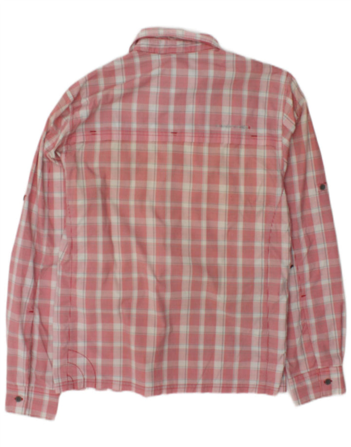 Camicia da uomo The North Face in nylon a quadri rossi piccoli