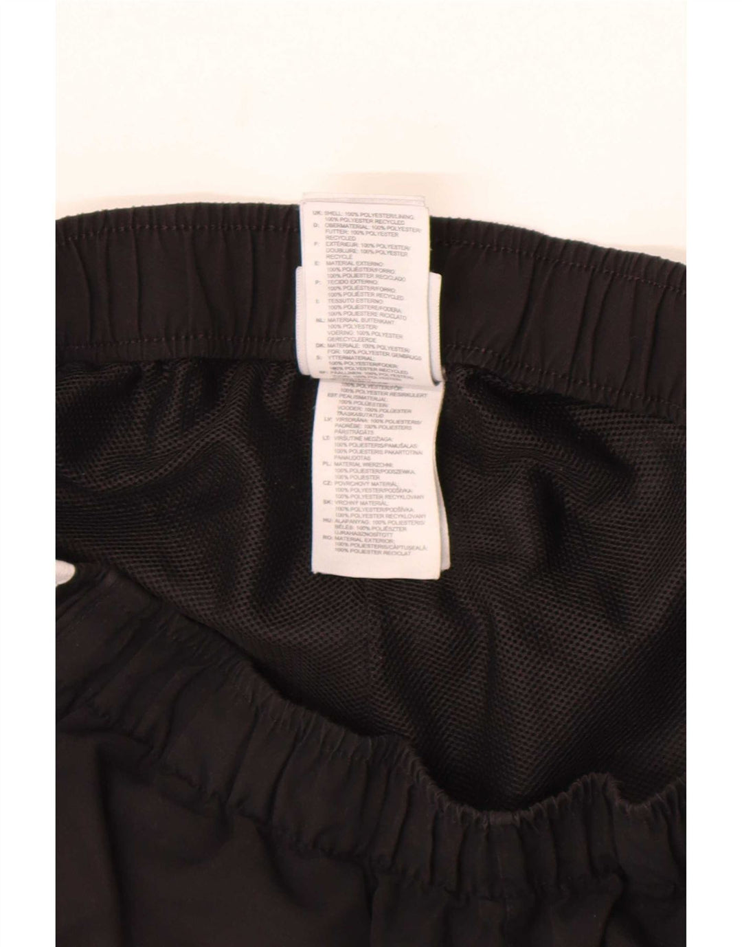 Pantaloncini sportivi Adidas Climalite da uomo medio poliestere nero