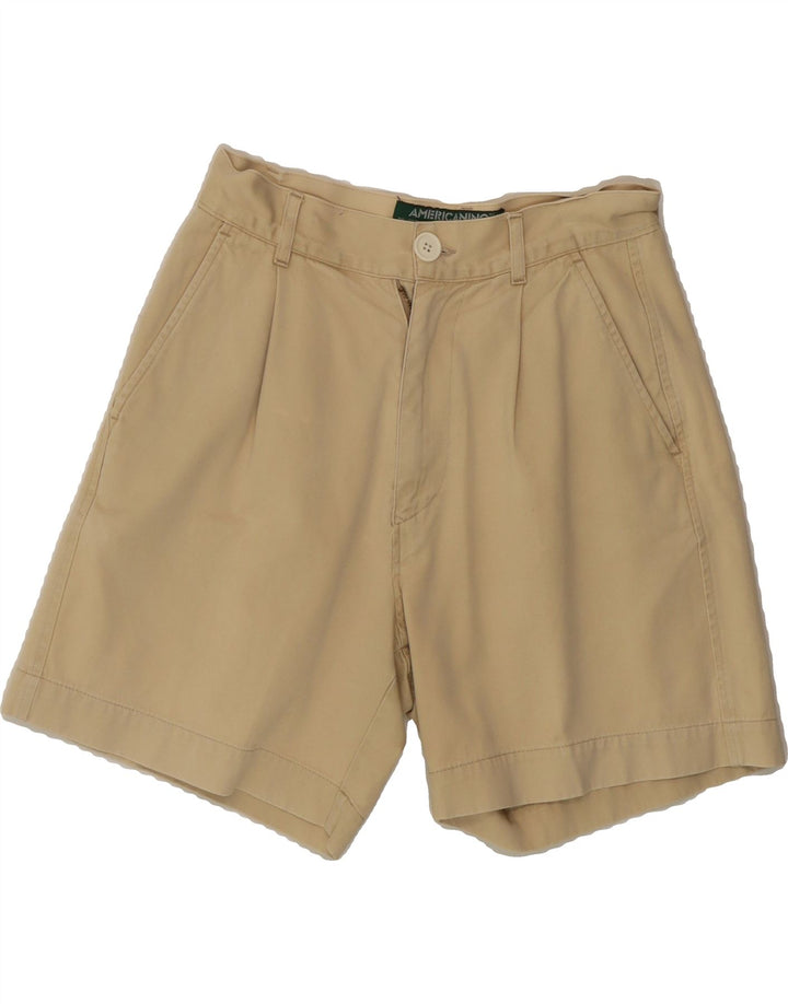 AMERICANINO Womens Pegged Chino Shorts W28 Medium Beige Cotton Vintage Americanino and Second-Hand Americanino from Messina Hembry 