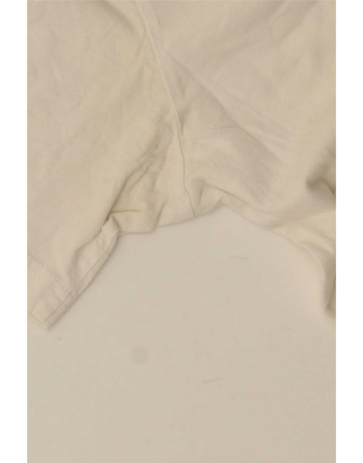 T-shirt grafica rilassata da uomo Levi's Top XL in cotone bianco