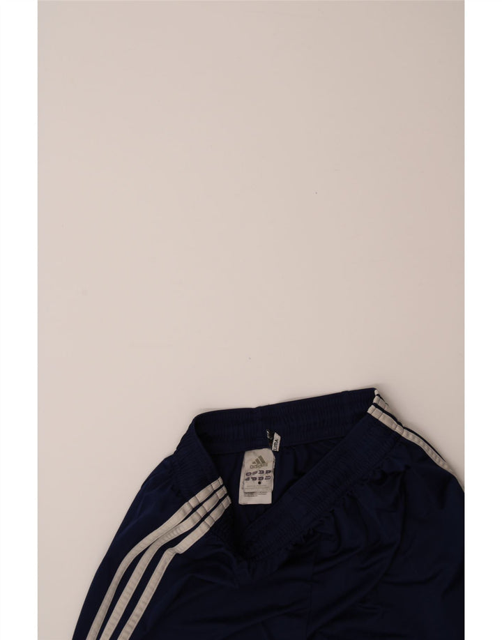 ADIDAS Boys Climacool Sport Shorts 9-10 Years Small Navy Blue Polyester Vintage Adidas and Second-Hand Adidas from Messina Hembry 