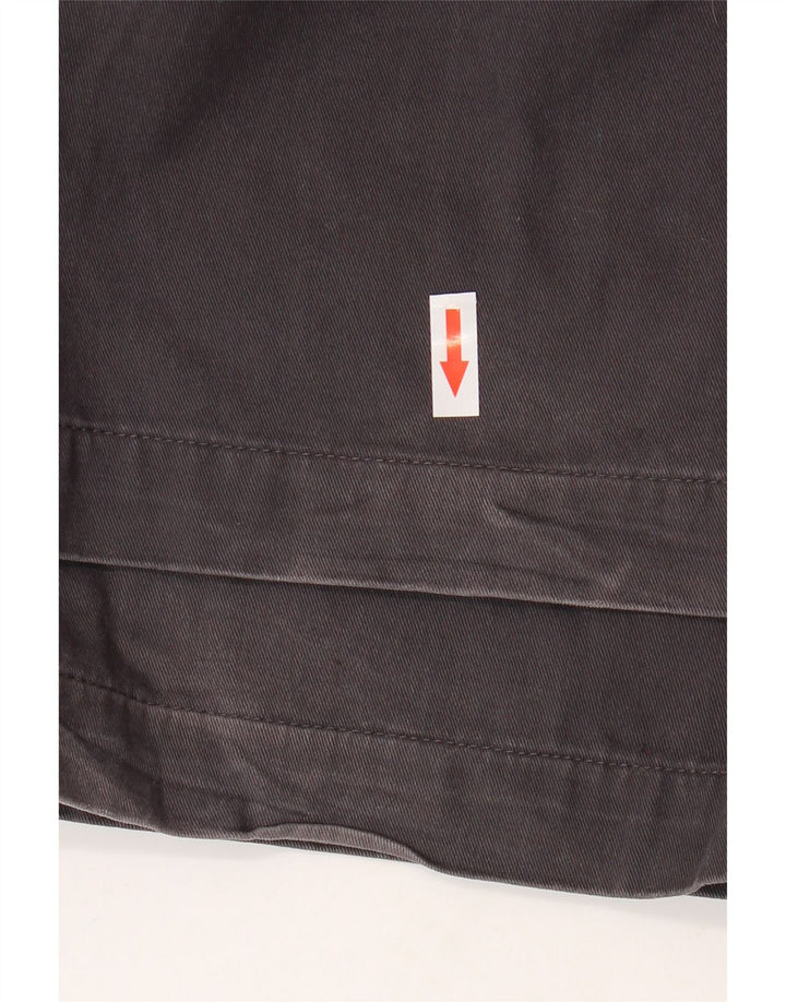 MARKS & SPENCER Pantaloni chino dritti da uomo Blue Harbour W36 L29 Grigi