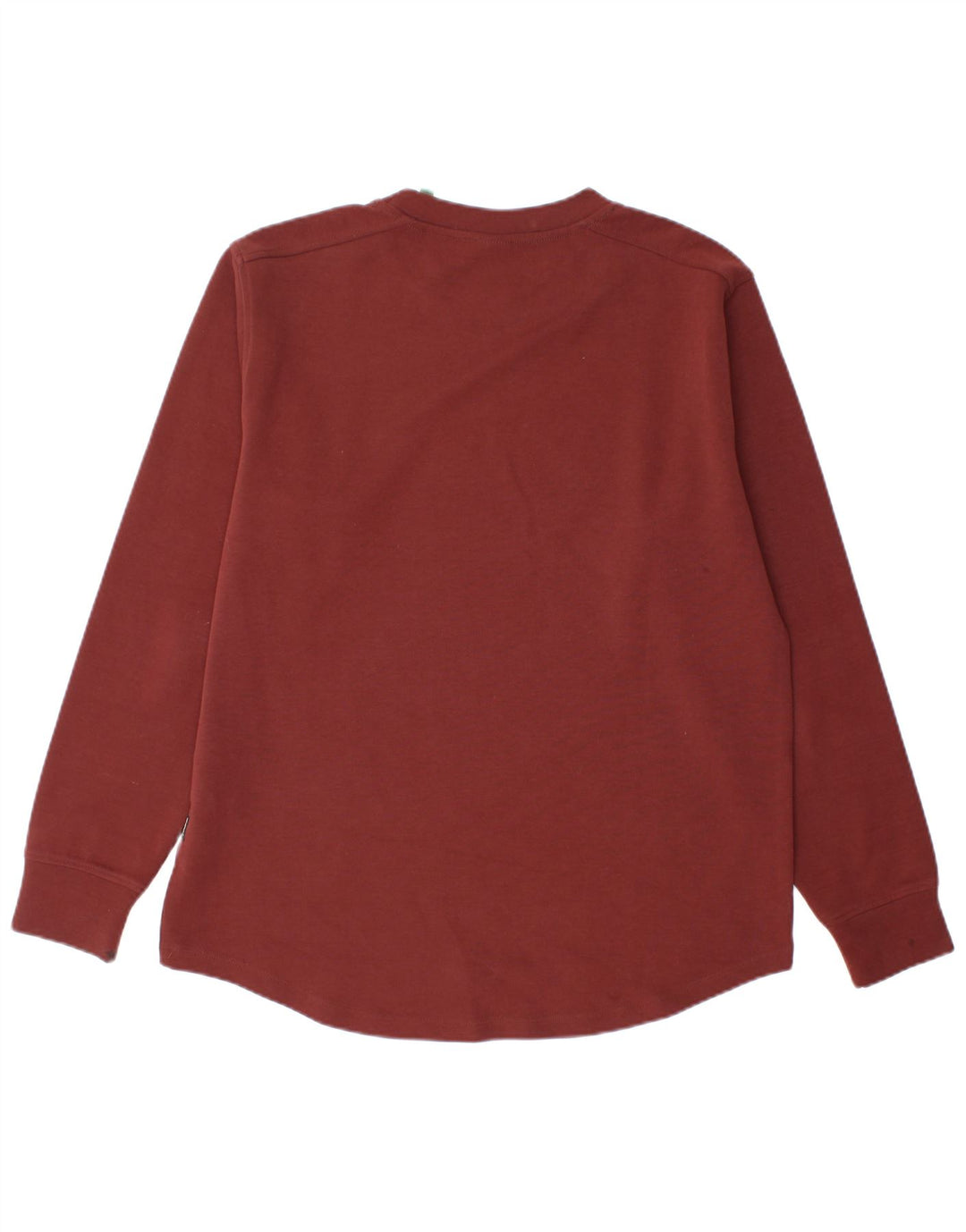 G-STAR Top da uomo a maniche lunghe in cotone bordeaux medio