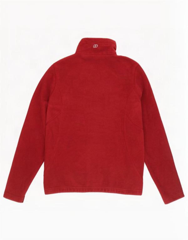 Giacca in pile foderata da donna Berghaus UK 12 poliestere bordeaux medio