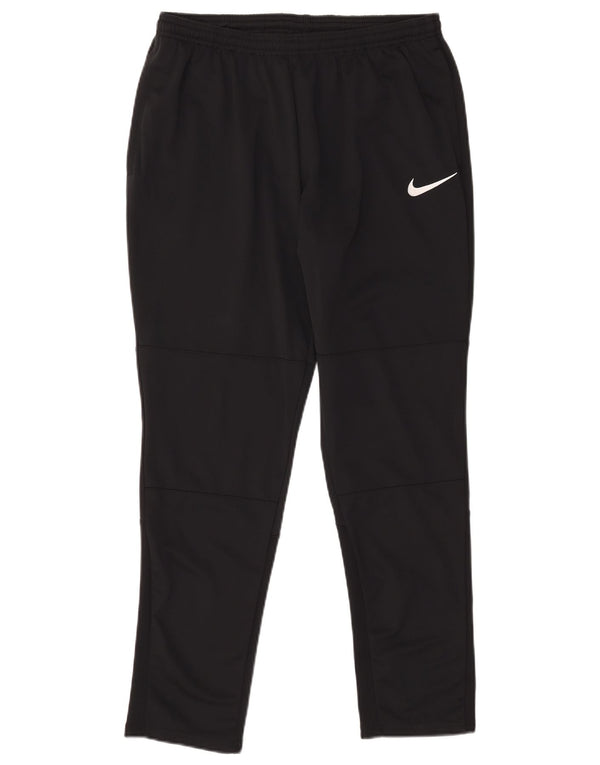 Pantaloni da tuta Nike Dri Fit da uomo, grandi, in poliestere nero