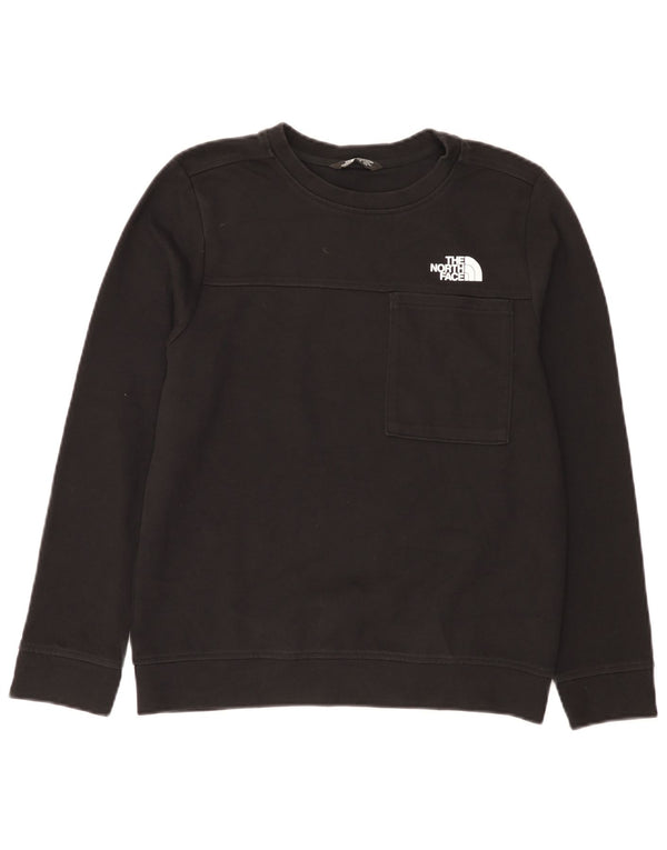 Felpa da bambino The North Face 14-15 anni XL in cotone nero