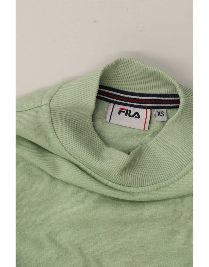 Felpa oversize da donna Fila Jumper UK 6 XS Green Colourblock