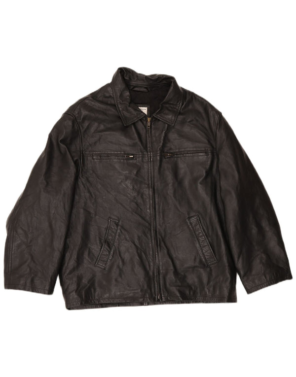 CONBIPEL Giacca in Pelle da Uomo Free Heron IT 50 Large in Pelle Nera