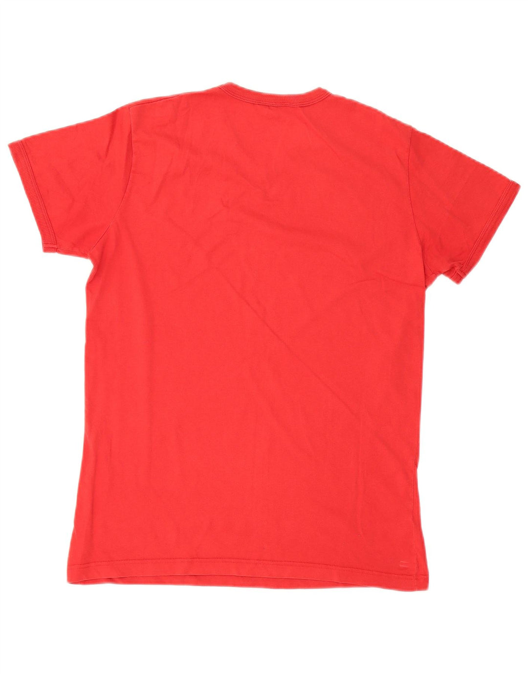Guess T-shirt grafica da donna Top UK 14 Large Rossa